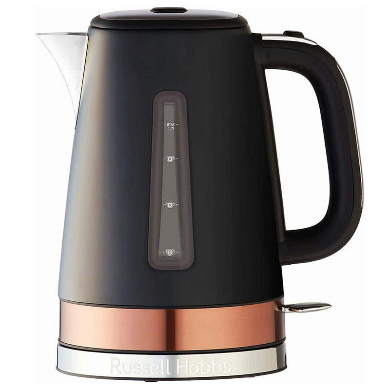 Russell Hobbs Brooklyn Kettle & 4 Slice Toaster Copper Combo