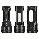 Camping Spotlight USB Rechargeable Flashlight