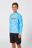 Jet Pilot Rashie Youth Ls Hydro Blue