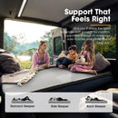 San Hima Caravan Mattress Topper Queen Long Size Mat RV Bed 196.5cm x 150cm