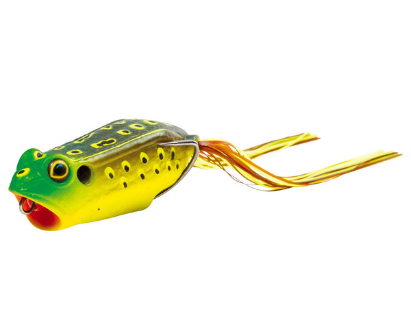TT Lures 70mm Rocket Frog Popping Topwater Frog Lure - OLIVE GREEN