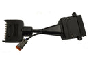 12pin Flat to Trailer - 7pin Flat to Vehicle