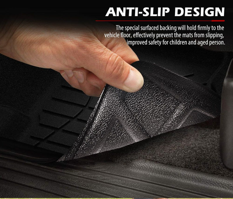 KIWI MASTER 3D TPE Car Floor Mats Fit ISUZU D-MAX DMAX Dual Cab MY 2012~2020 JULY