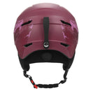 Snowboard Helmet with Detachable Earmuff and Goggle Strap