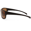 Dirty Dog Phin Satin Black/Brown Polarised Unisex Sunglasses 53675