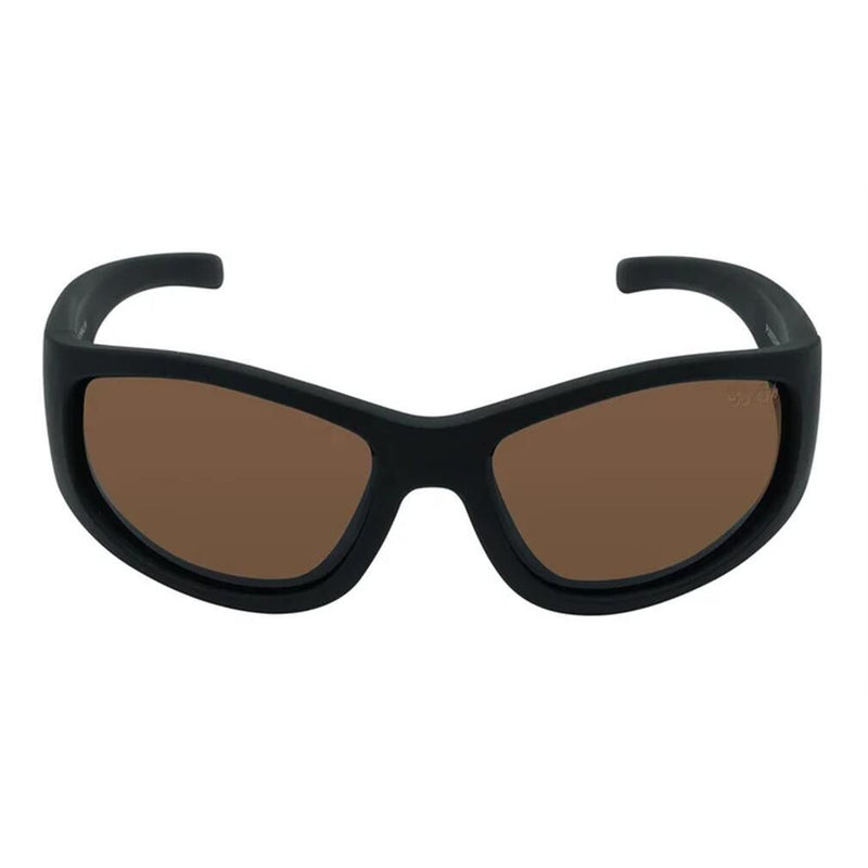Ugly Fish Unbreakable PU5933 Black Frame/Brown Lens Wrap Polarised Sunglasses