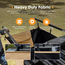 San Hima Camping Shower Tent Awning Fold-Out Brown & Camping Shower Tent Base