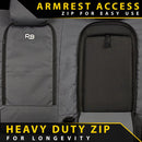 Holden Colorado RG Heavy Duty XP7 Canvas Rear Seat Covers (Made to Order)