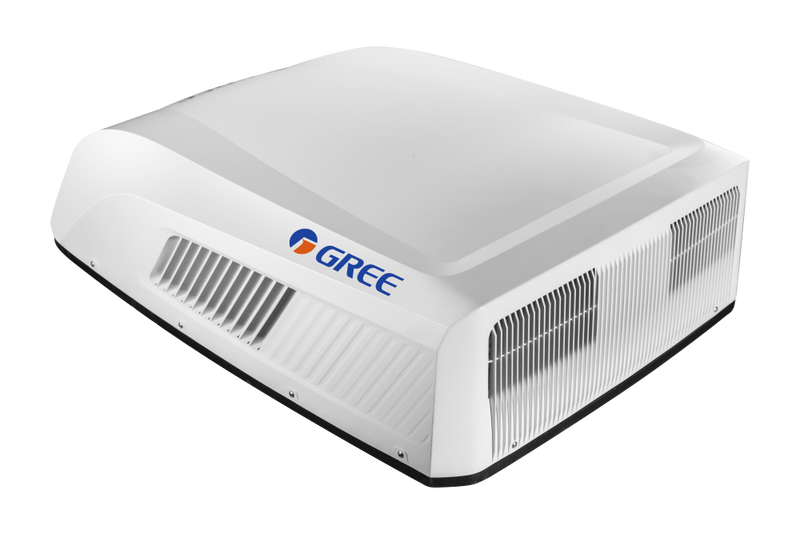 New NCE GREE Roof Top Slimline Air Conditioner 2.5kW with Inverter (Wi-Fi) (WHITE)