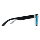 Spy Discord Whitewall Black on White/Blue Spectra Polarised Unisex Sunglasses