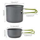 Cooking Hiking Set 14PCS with Stove