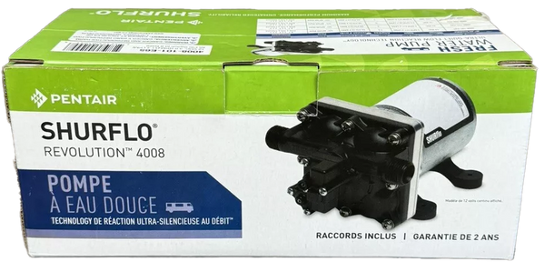 SHURFLO 4008 REVOLUTION PUMP BOXED