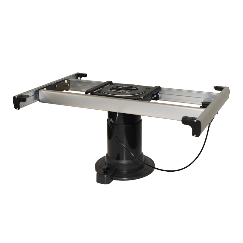 Nuova Mapa Telescopic & Adjustable Table Leg with Table Top Mechanism (Black)