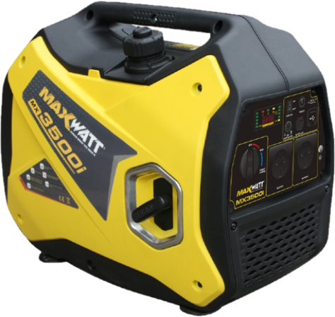 MaxWatt 3500W PETROL PURE SINE WAVE SILENT DIGITAL INVERTER GENERATOR