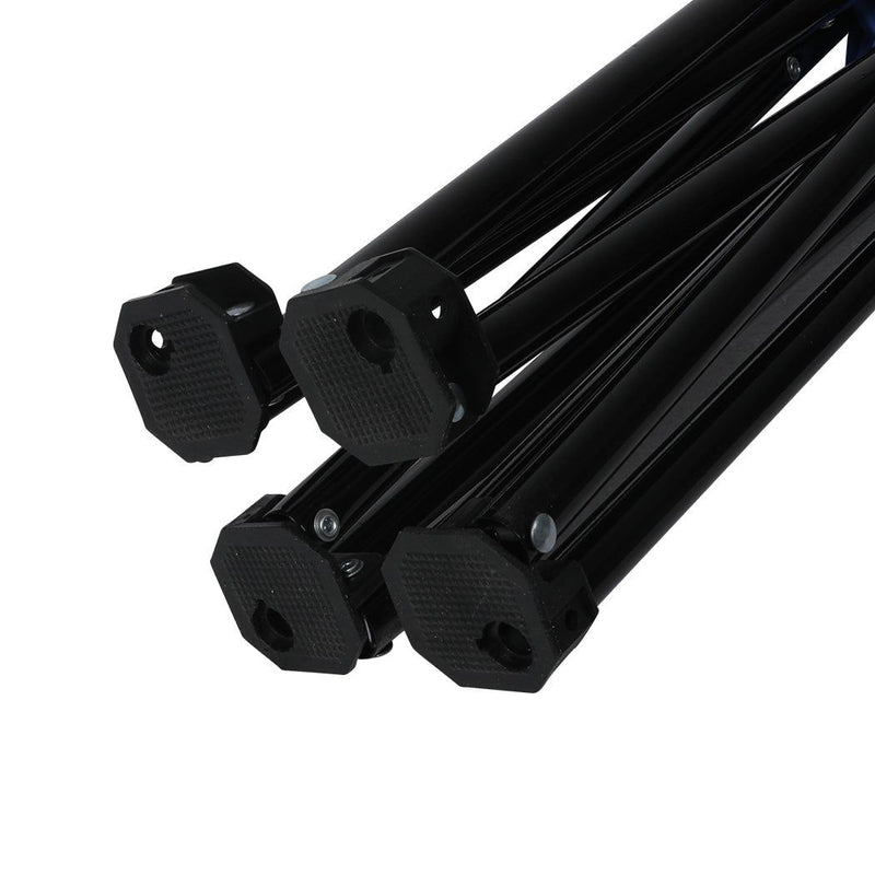 Levede 2Pcs Camping Chairs Folding Arm Foldable Portable Outdoor Fishing Picnic