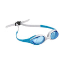 Arena Spider Junior Kids Swimming Goggles - Blue/Grey (Ages 6-12)