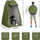 Portable Pop-Up Camping Toilet Kit for Adults