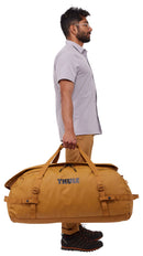 Thule Chasm 90L Duffel Travel Bag - Golden (Convertible Duffle Backpack)