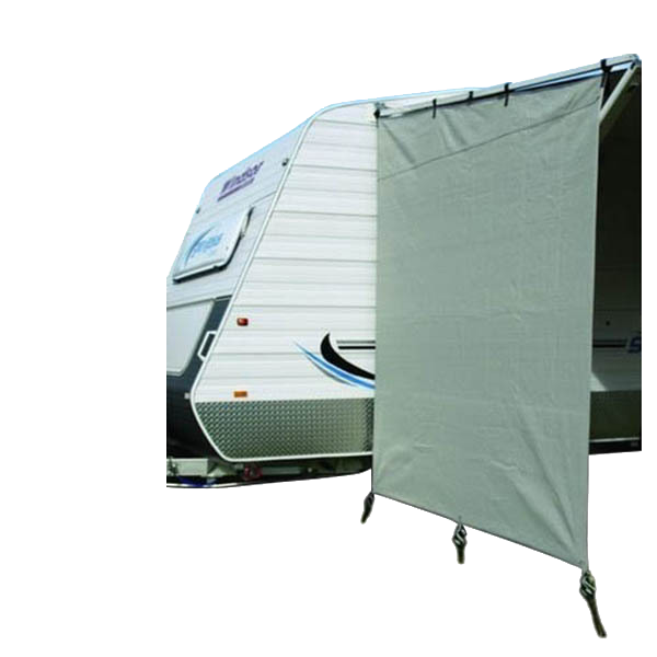 Camec Privacy End Pop Top Wall Screen With Pegs & Ropes 2.1 X 1.8M
