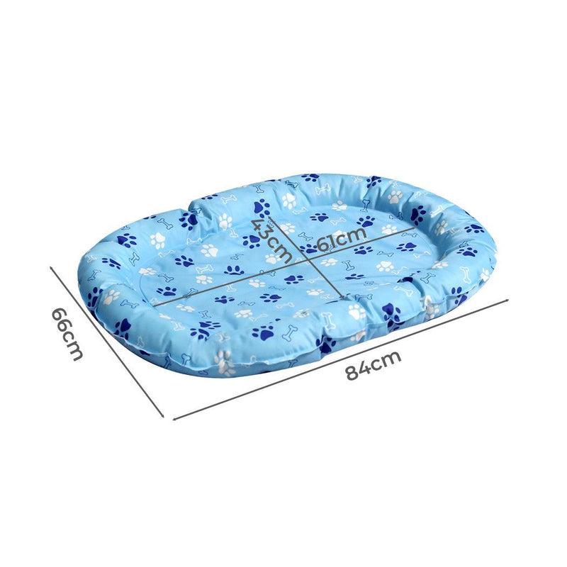 Pawz Pet Cooling Mat Dog Cat Gel Non-Toxic Bed Pillow Self-cool Summer Ice Pad M