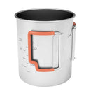 TERRAN Titanium Pot with Silicone Handle 750ml