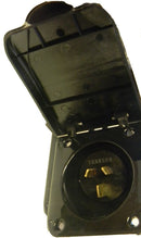 AUSTRALIAN RV 15AMP POWER INLET BLACK