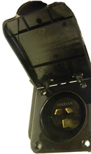 AUSTRALIAN RV 15AMP POWER INLET BLACK