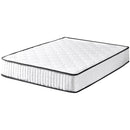 DreamZ Double Spring Mattress Medium Firm 5-Zone Support Breathable Fabric Cover