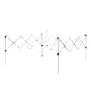 Mountview Gazebo 3x3m Pop Up Marquee Outdoor Mesh Side Wall Canopy Wedding Tent