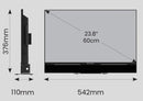 SPHERE S9, 24" TV with SOUNDBAR, SMART-Stick & Stand