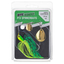 Bite Science 1/2oz PTX Spinnerbait Lure - Green / Chartreuse