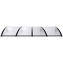 Mountview Window Door Awning Outdoor Canopy UV Patio Rain Cover DIY 1m X 4m