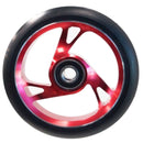 Scooter Wheel Alloy 125mm with ABEC 9 Bearing - Red