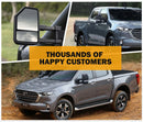 San Hima Extendable Towing Mirrors Gen2 for Mazda BT50 BT-50 TF Series JUL 2020-On