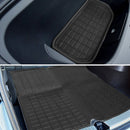 Manan Tesla Model Y Floor Mats Front Rear Trunk Anti-Slip 2020-2022 Car Carpets