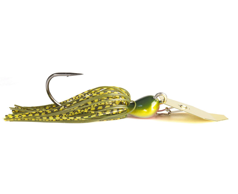 Zman 1/2oz Chatterbait Big Blade Skirted Jig Lure - MOSSY