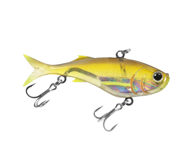 75mm TT Lures 13gm Quake Soft Vibe Fishing Lure Rigged with 4X Strong Trebles