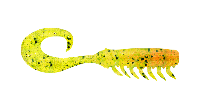 Rapala Crush City 6 Pack of 3.25 Inch Creeper Soft Plastic Curly Tail Lures