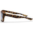 North Beach Picarel Matte Tortoise/Gold Mirror Polarised Unisex Sunglasses 70667