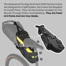 14L Waterproof Bike Saddle Bag Stable Removable Dry Bag Yellow