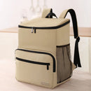 Cooler Backpack Outdoor with PEVA Lining Khaki