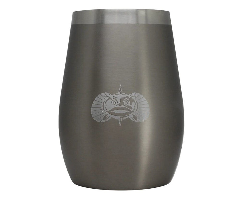 Toadfish Outfitters 10oz Non-Tipping Wine Tumbler Cup - Double Walled Stainless