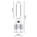 Spector 3 in 1 Bladeless Tower Fan Heater Cooler Purifying HEPA Oscillating