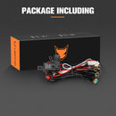 Lightfox 1 Way High Beam Wiring Harness w/ DT 2-Pin Connector For LED Light Bar