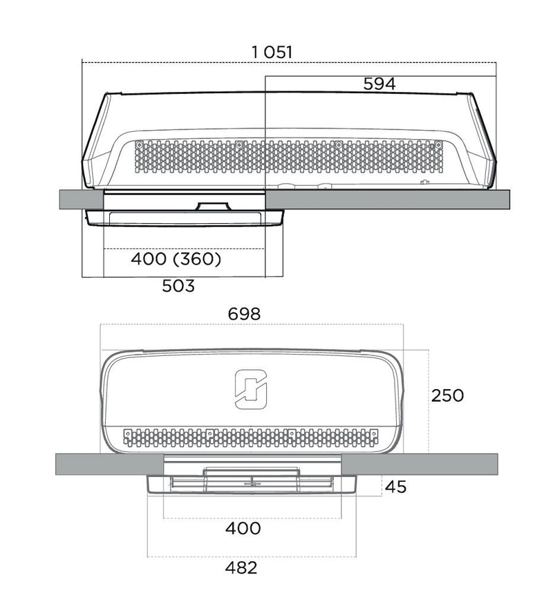 Eberspächer Breezonic 3.5kW Reverse Cycle Air Conditioner with Inverter