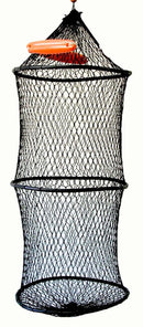 Seahorse Jumbo Collapsible Floating Keeper Net With Draw Cord Closure-Poly Creel
