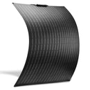 100W Flexible Solar Panel - Narrow Black (980x580mm)