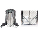 65L Ultralight Hiking Backpack 0.91kg