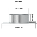 Mount Plate for Diesel Heater - Turret Style