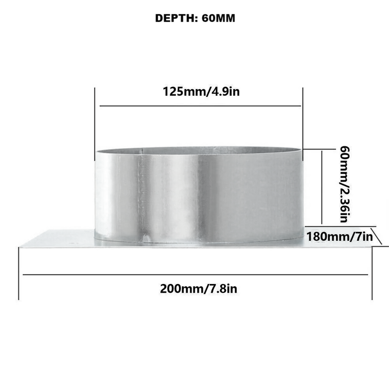 Mount Plate for Diesel Heater - Turret Style
